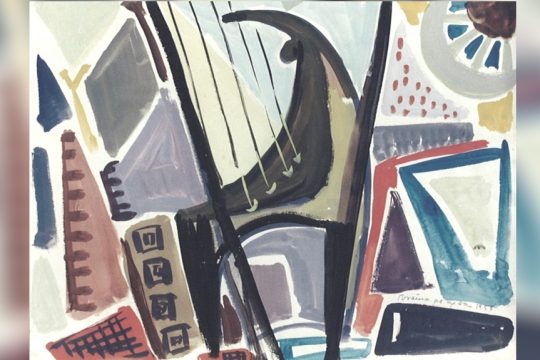 «Γυναίκα με άρπα», 1956